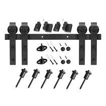 American barn door hanging rail pulley sliding door slide sliding door rail partition door hanging wheel barn door accessories