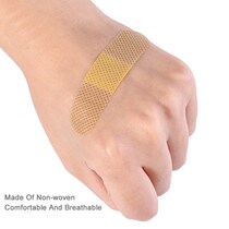 100Pcs Box Breathable Band-Aids Non-woven Bandages First Aid