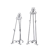 European style new iron art oil easel adult photo frame floor stand display stand poster stand photo bracket wedding