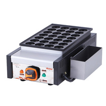 Huili ED-81i electric heated fish ball machine commercial octopus small ball machine single plate fish ball furnace cuttlefish ball octopus grill machine