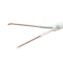 White RJ11HYV HYVB two-core round flat alloy telephone line two-core 100m 0 4 telephone line 2-core