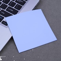 200pc 10x10mm silicone thermal pad sheet computer cpu grap