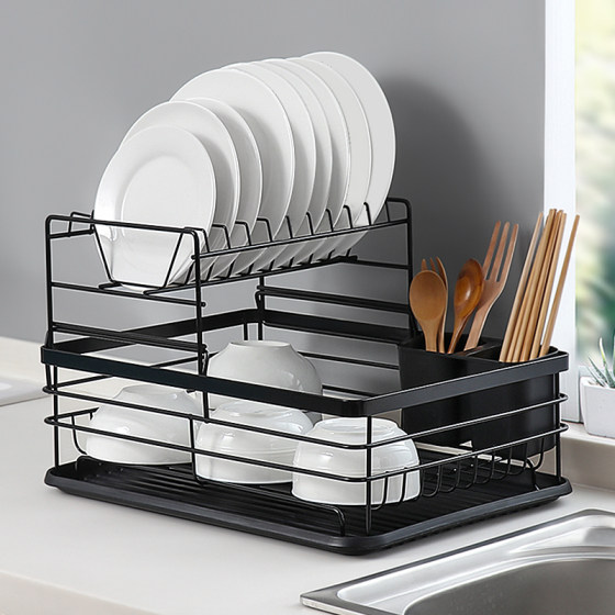 厨房沥水碗架碗筷架碗柜置物架沥碗架沥水架置物架碗碟餐具收纳架