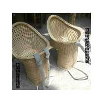 Sichuan specialty e-art handmade bamboo basket with bamboo back and bamboo basket for baby dolls