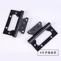 304 stainless steel thickened 4-inch 5-inch mother-in-law hinges slot-free wooden door door hinge bearing silent hinge