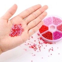 2pc 2mm Czech Glass Seed Beads Belt box set charm seedbeads