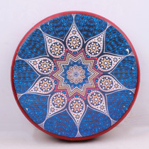 Xinjiang tambourine Uyghur handmade ethnic musical instrument painted Maixi Laifu tambourine ethnic hotel decoration tambourine