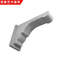EPS foam beam support finished eaves support European style villa exterior wall decorative line structure S-piece beam base corbels window cover line