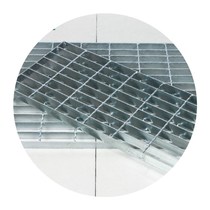 Galvanized steel grating stair treads sewage ditch drainage sewer trench cover car wash room rainwater grate