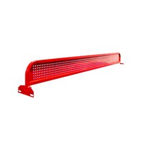 Outdoor table tennis accurate color metal iron mesh frame outdoor standard mc table universal block sU red stainless steel block net