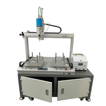 Air blowing automatic locking screw machine platform dual-station servo electric batch double-head adsorption type fully automatic screwing