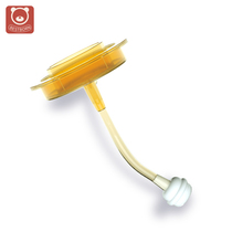 Besbon wide-caliber baby bottle universal antibacterial straw set silicone anti-colic baby bottle accessories device