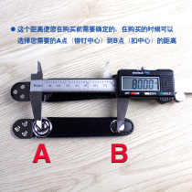 New genuine leather accordion style L box buckle strap Metal extension head New product type Customized double layer cowhide strap