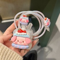 Data cable protective cover 20W suitable for Apple 15promax mobile phone iPhone14 fast charge 13 charger 12 shell