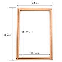 Spot quick-release frame beech French embroidery stretch solid wood handheld rectangular embroidery frame