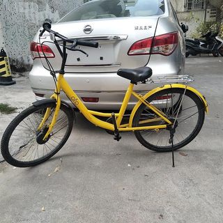 Новый велосипед для общего пользования ofjo, маленький желтый автомобиль, маленький синий haro, классная поездка на заднем сиденье, пассажирский и грузовой, с железной рамой, 24-дюймовый велосипед