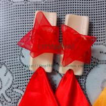 Square scarf red silk professional bamboo board allegro bamboo board (a pair of 4 pieces) dance fingerboard childrens allegro adult allegro board