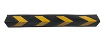 Supply of reflective rubber corner protection rubber to prevent collision strips parking lot corner protection 800*80*80*7 rubber plastic corner protection