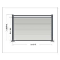 Foshan Guangzhou Shenzhen Type C steel plate fence construction site construction fence steel structure assembled fence