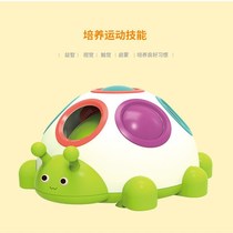 Baby buckle digging hole Toys early to teach biting baby gripping training plate Touch hands to catch ball for 6-12 months Puzzle Puzzle