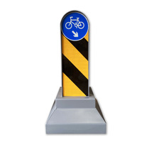 Guangdong machine-non-isolation guardrail urban road separation guardrail parallel bar municipal anti-collision single lane barrier