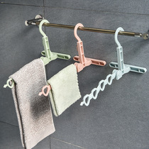 Travel foldable cool clothes rack portable multi-functional travel artifact dormitory use for students to dry clothes and hang clothes