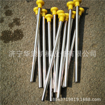 New style flag steel pig iron flag road rust-free letter magnet six signal pole block pole flag flag magnet