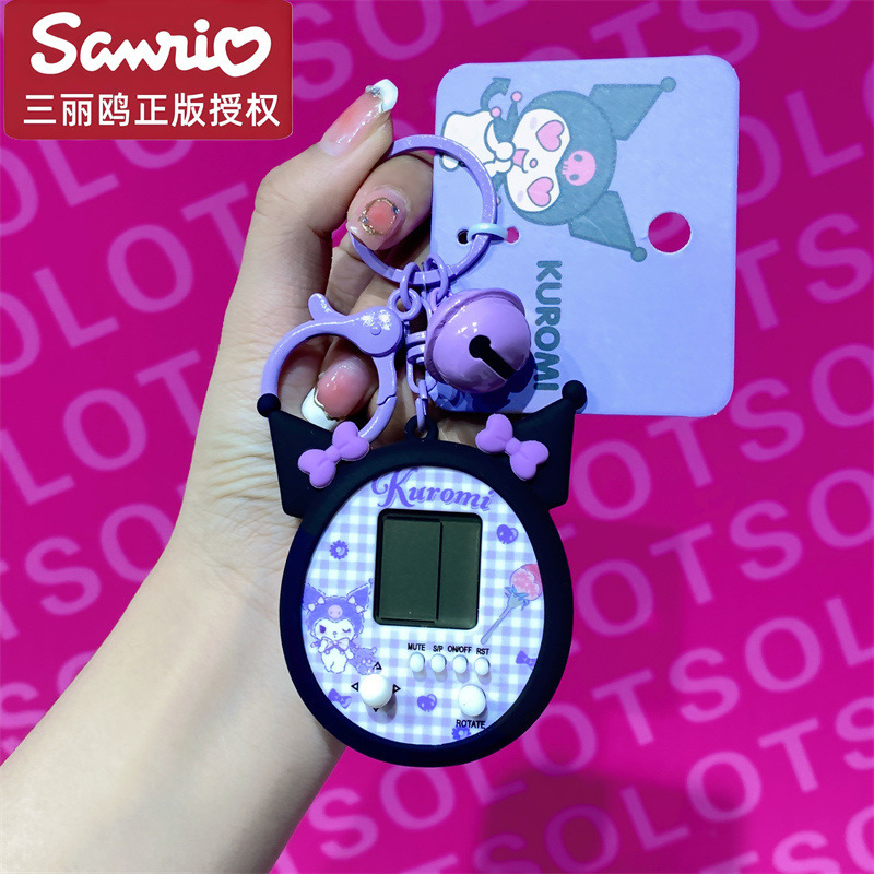 Sanrio, оригинальный брелок, тетрис, игровая приставка, подвеска, рюкзак, украшение на сумку, подарок на день рождения