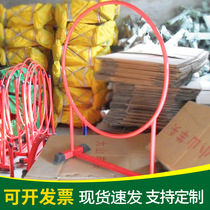 Spot childrens hoop frame primary school students sports outdoor hoop frame sports training equipment childrens hurdle iron quality