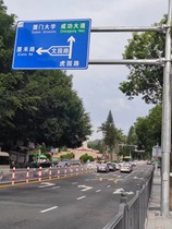 F-rod double cantilever rod Traffic F-rod cantilever rod Traffic hot-dip galvanized round rod octagonal rod road traffic rod