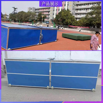 Outdoor imitation rain protection shed pole vault sponge bag protective shed mobile sponge pad protective shed factory price
