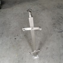 304 stainless steel glass handrail column balcony guardrail commercial home stair glass handrail