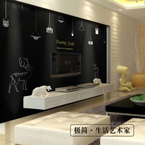 Blackboard wall magnetic blackboard kindergarten graffiti wall adhesive matte wall sticker soft green board teaching writing board blackboard sticker