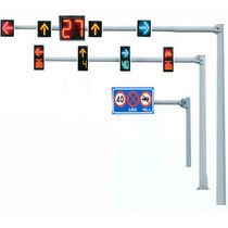 Manufacturer of traffic signal light poles Cantilever road traffic light signal poles