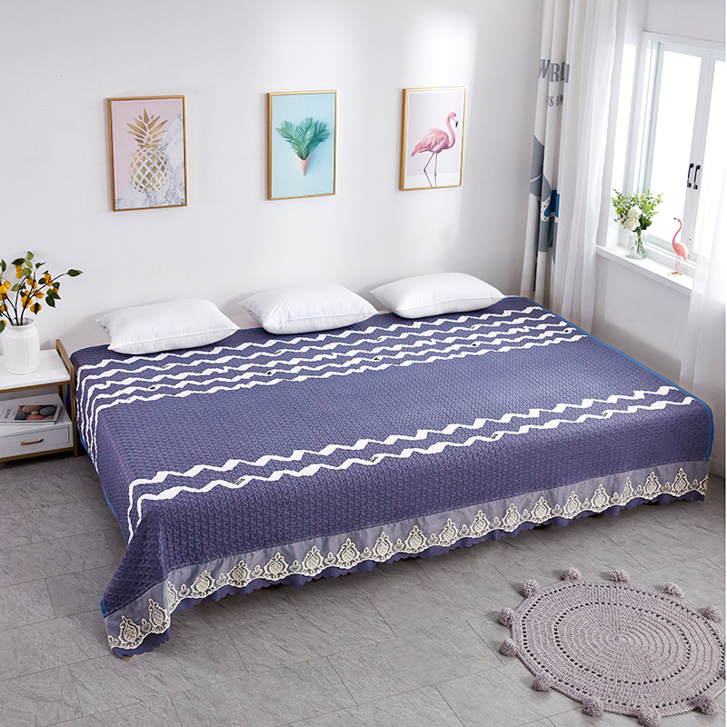 Tatami trải giường được thực hiện để đặt hàng Tùy chỉnh kích thước tùy chỉnh trải giường đơn mảnh bông phong cách châu Âu ga trải giường quilted quilt - Trải giường