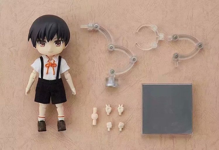 Spot GSC Nendoroid Doll Body Boys and Girls Phiên bản Q có thể làm mô hình Búp bê Búp bê - Capsule Đồ chơi / Búp bê / BJD / Đồ chơi binh sĩ