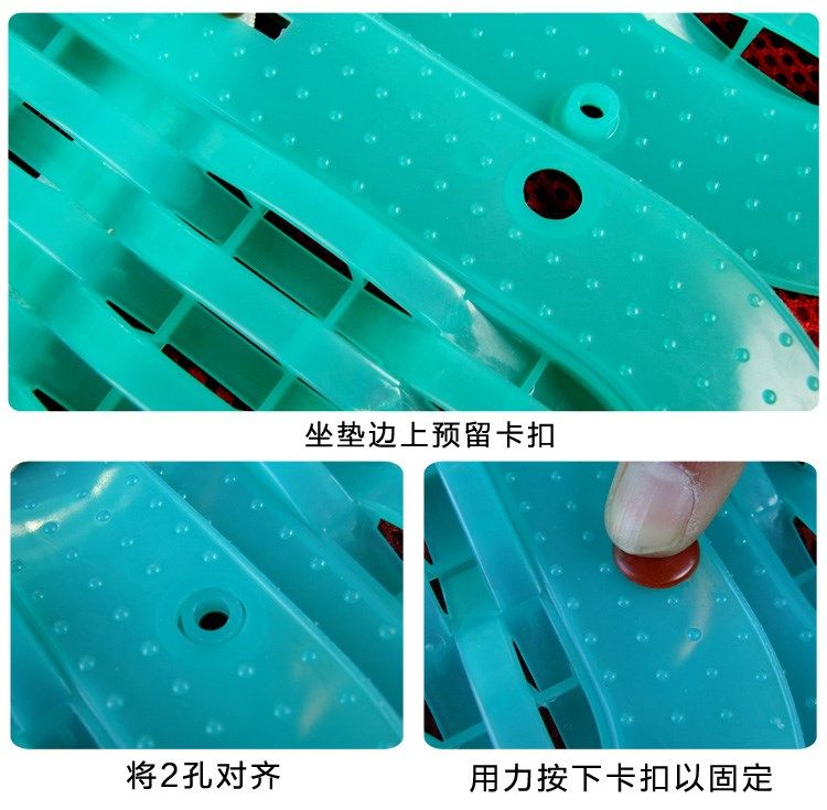 Tấm làm mát bằng mây thông gió và thoáng khí cho người lái xe tải và người lái xe hơi ghế nhựa hàng ghế đôi mùa hè hàng trước xe van một chỗ - Đệm xe máy