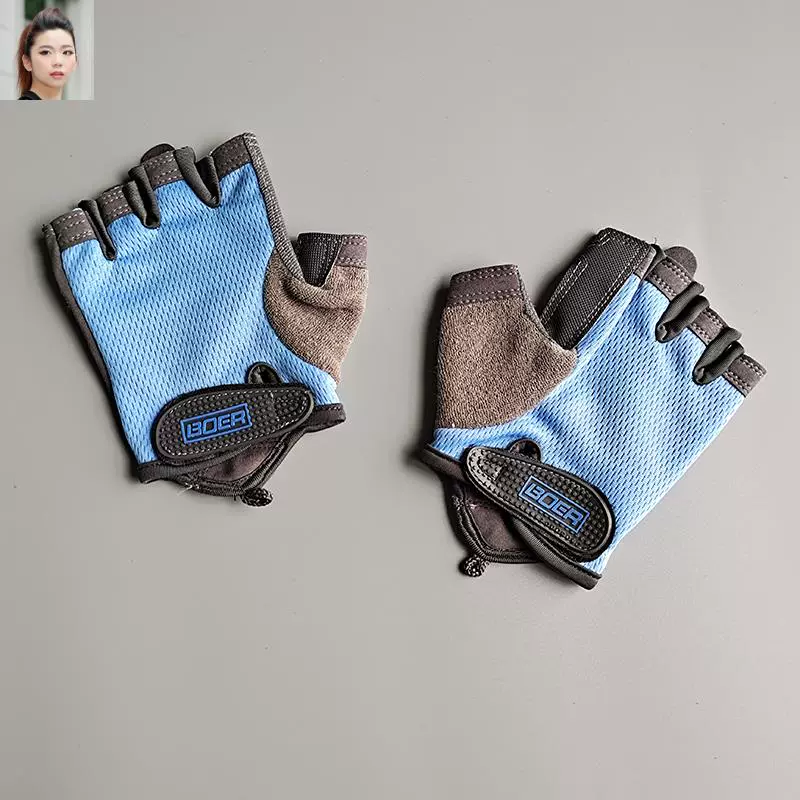 Cocoon thanh ngang xe đạp thể dục nửa ngón tay nam nữ chống trơn trượt thiết bị tập luyện thể thao găng tay yoga năng động - Găng tay