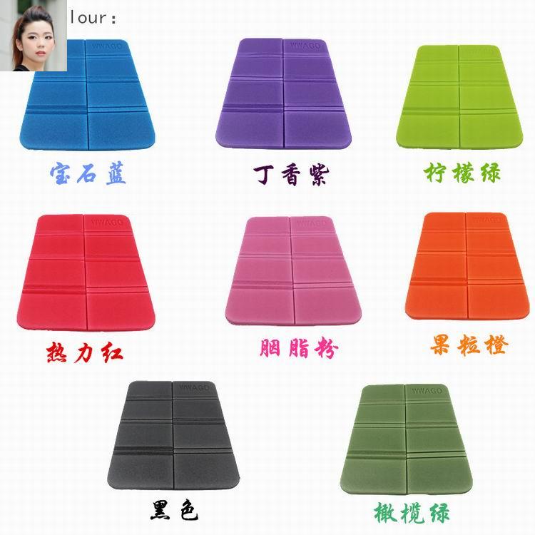 Đệm gấp di động ngoài trời du lịch leo núi chống ẩm đệm mút nhỏ đệm ghế mát đệm cỏ đệm mông giảm giá 20% - Thảm chống ẩm / Mat / Gối