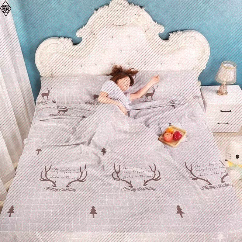 Sleeper Artifact Siêu nhẹ Đi chơi Giường đôi Đơn Bốn Mùa Túi ngủ Bẩn Phổ thông Du lịch Khách sạn Du lịch Đai - Túi ngủ