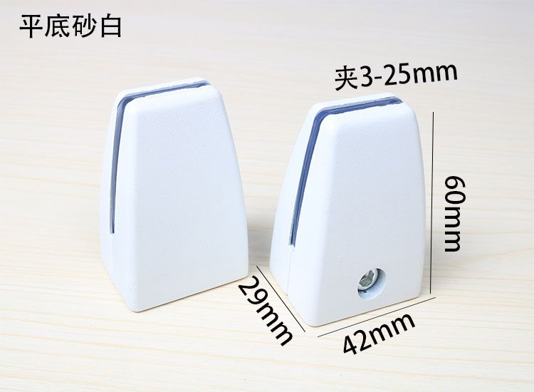 The Desktop board base fixed screen glass clamp yakeli fixed support frame aluminum alloy plate clamp