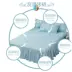 Drap trải giường Váy trải giường Nệm một mảnh Bảo vệ Simmons Chống trượt Tấm trải giường 1.5m 1.8m - Váy Petti