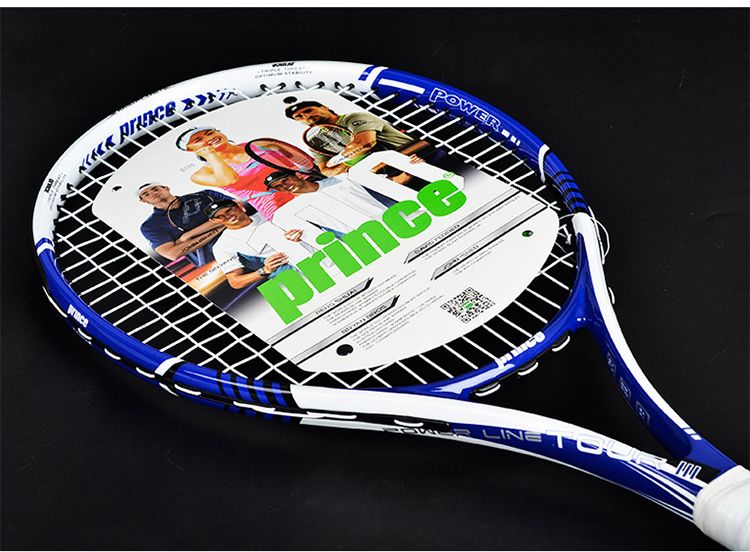 Vợt tennis TOUR full carbon một học sinh nam và nữ đơn đôi cho người mới bắt đầu tập luyện - Quần vợt