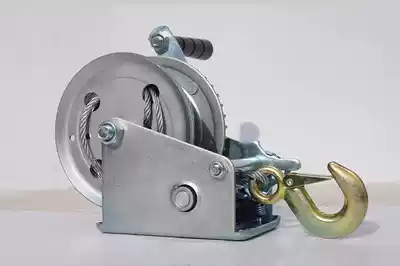 Winch, small crane, household hand winch, manual hoist, small elevator, traction winch, self-locking hoist