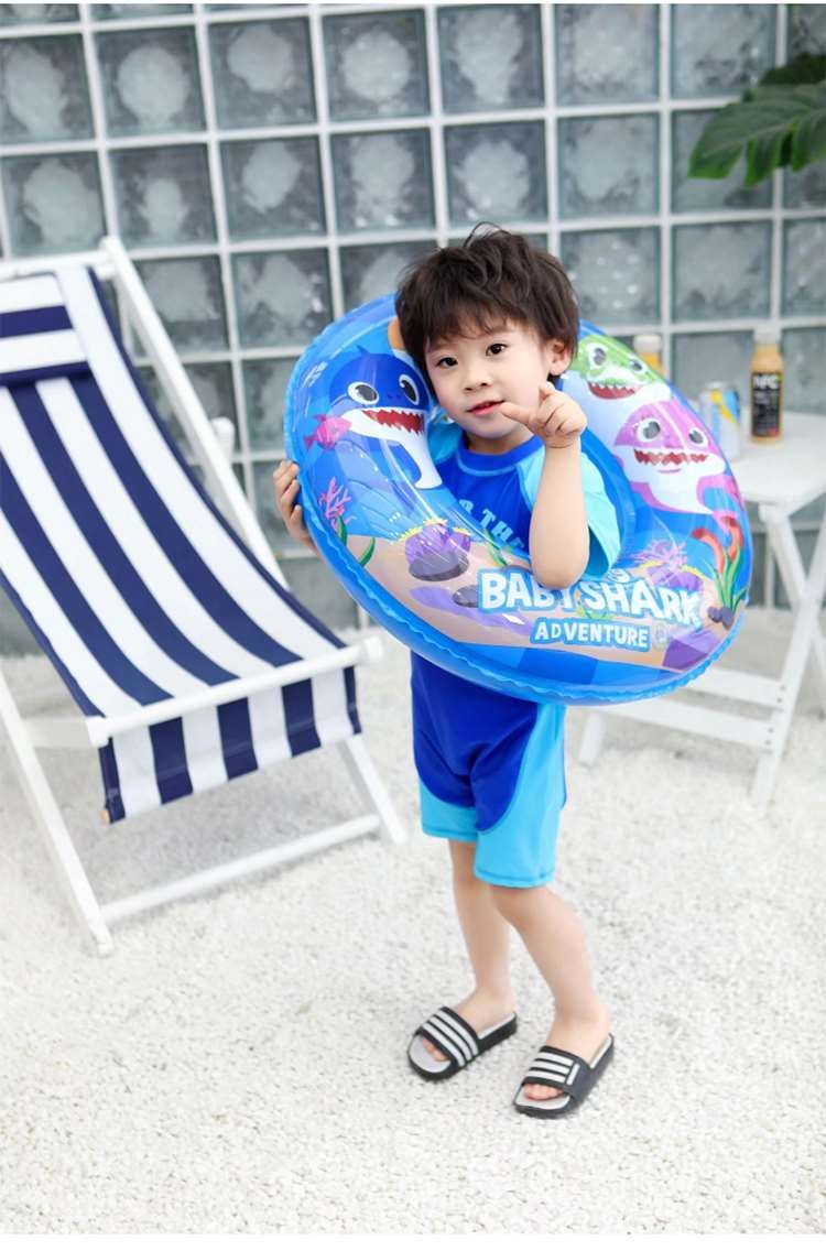 Phim hoạt hình Vòng bơi trẻ em Bé trai Bé gái Vòng đeo dưới cánh tay Phao cứu sinh Trẻ mới biết đi Vòng nằm Trẻ em Vòng bơi Bé trai - Cao su nổi