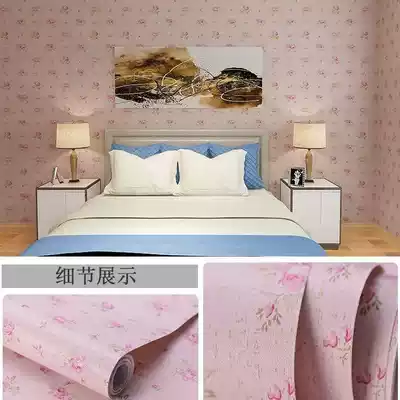 Special offer 60 wide 50 meters self-adhesive wallpaper wallpaper waterproof PVC environmental protection bedroom living room guest room renovation self-adhesive paper