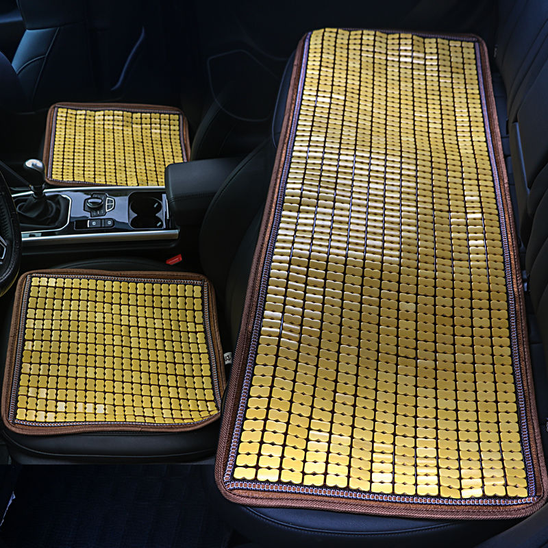 Summer car bamboo sheet cushion bamboo mahjong block cool cushion trolley suv universal breathable cool mat five people?Chair cushion for the chair