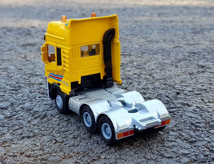 1:50 hợp kim kỹ thuật container phương tiện vận chuyển mô hình hậu cần vận chuyển hàng hóa xe kim loại xe mô hình bộ sưu tập đồ chơi trang trí - Chế độ tĩnh