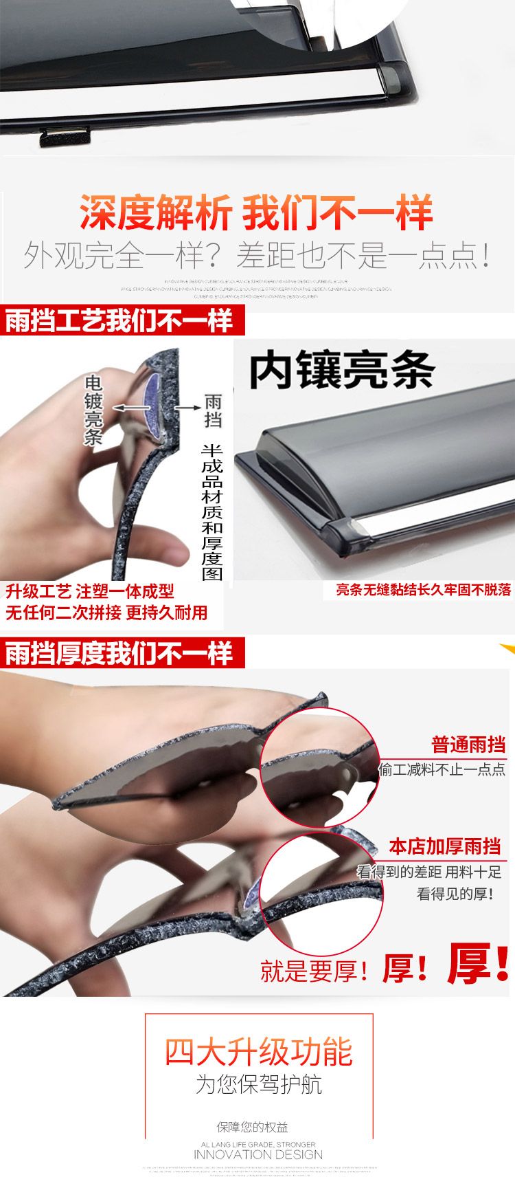 Dành riêng cho Dongfeng Nissan New Xuan Yi Yu Mei Qing visor 19 chiếc xe sửa đổi nhấp nháy cổ điển Sin Yi mưa - Sửa đổi ô tô 	chổi vệ sinh xe ô tô