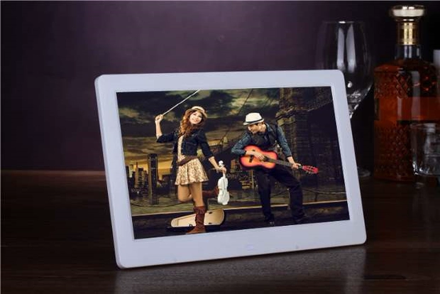 Ngày đầu năm mới] [10-inch độ nét cao khung ảnh kỹ thuật số album điện tử WiFi13 inch mạng an ninh video không dây 15-inch - Khung ảnh kỹ thuật số